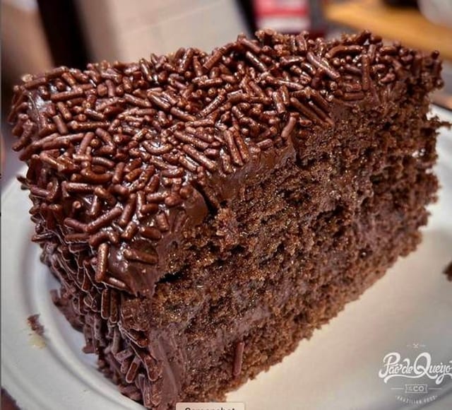 Brigadeiro Cake.